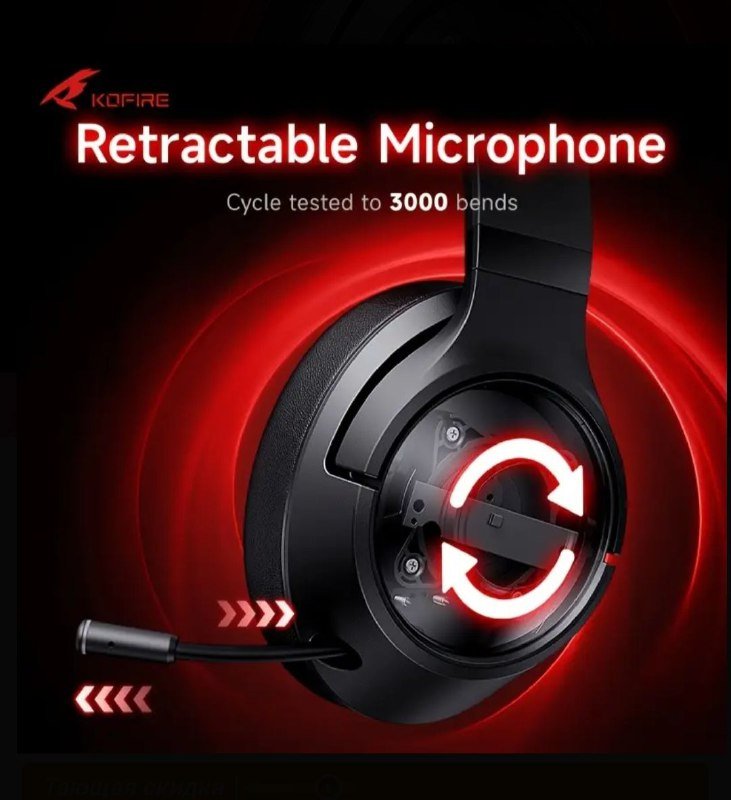 Игровые наушники с микрофоном и разветвителем 3