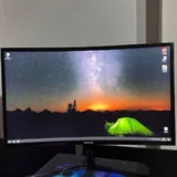 Игровой ПК с монитором, клавиатурой, мышью и наушниками 1