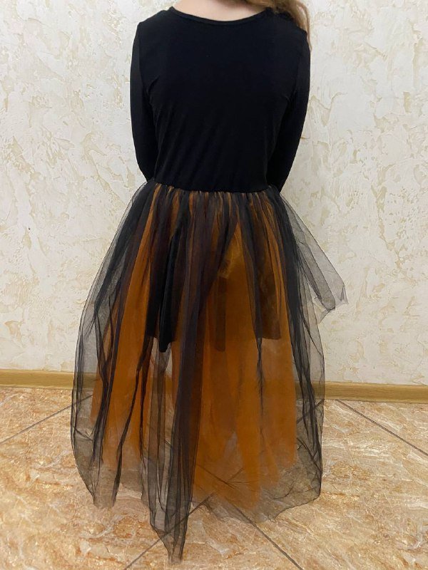 Платье на Хэллоуин для девочки 6-7 лет 2