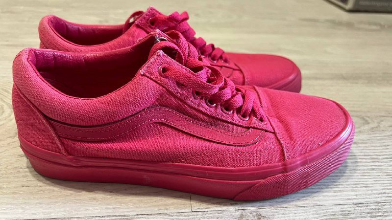 Кеды Vans Old School красные размер 38,5 2