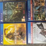 PS 4, 2 джойстика, 4 диска 2