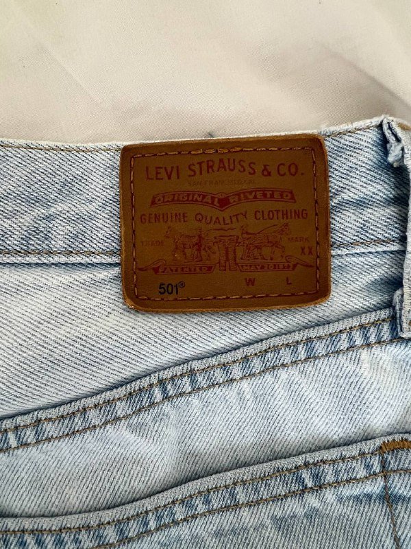 Levi’s 501 джинсы мужские W25 L26 2