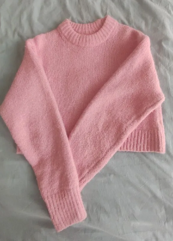 Розовая кофта H&M 1