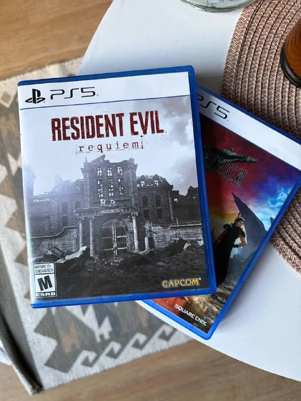 Игры для PS5 Resident Evil Requiem, Final Fantasy VII Rebirth