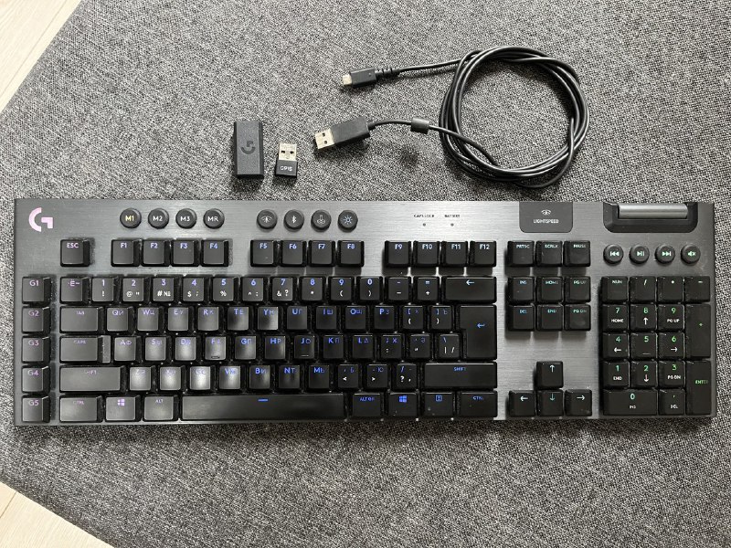 Клавиатура Logitech G915, SSD Samsung 990EVO 2TB