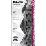 5 m extension cord with 5 sockets 1