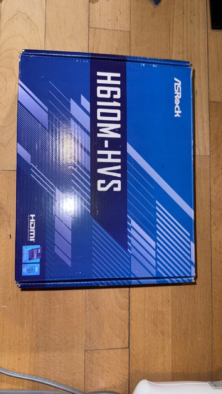 Материнская плата ASRock H610M-HVS, 32 ГБ ОЗУ, Wi-Fi адаптер 4