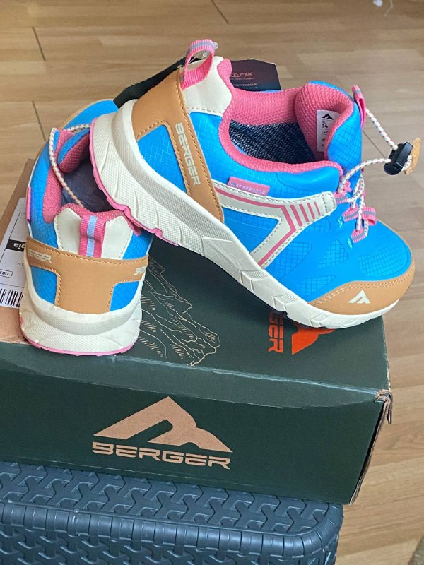 Детские спортивные трекинговые кроссовки Berger Speedy, размер 34 3