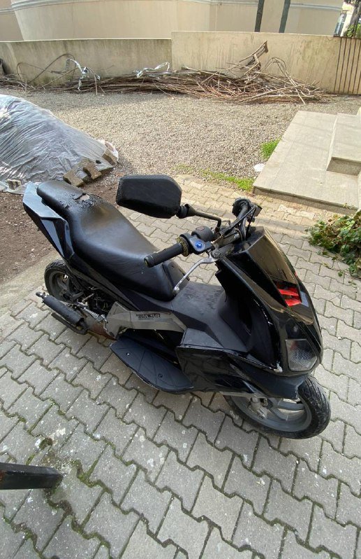 Derbi GP1 мопед, двигатель Hiper 2, тюнинг, водяное охлаждение