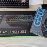 Мышка Logitech G502 Hero, клавиатура Razer Ornata V3 1