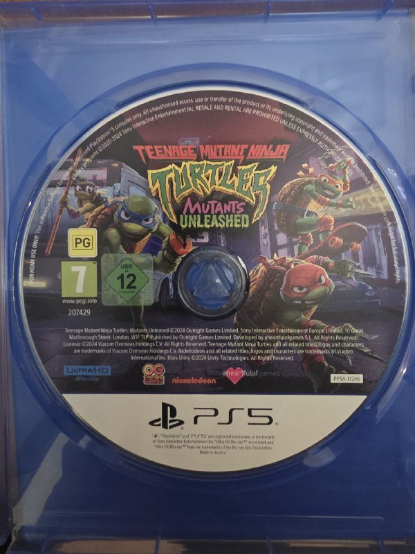 Диски для PS5 Call of Duty, Tekken 8, Teenage Mutant Ninja Turtles 3