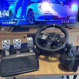 Logitech G920 руль, педали, шифтер 1
