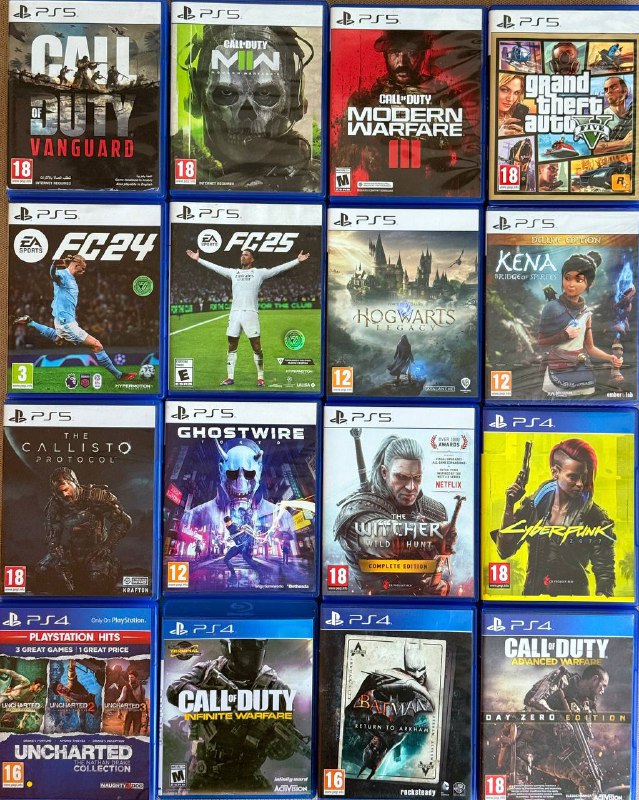 DualSense White, DualSense Dark Blue, Sony PS5 Disk Reader, PlayStation игры диски 4