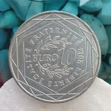 Серебряная монета 10 евро 6