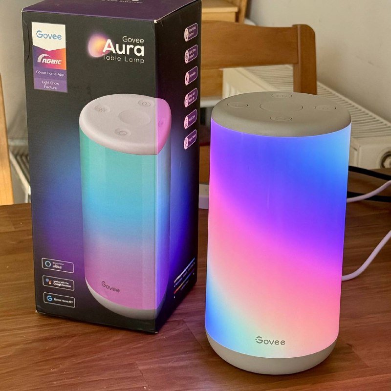 Умная настольная лампа Govee Aura RGBIC 3