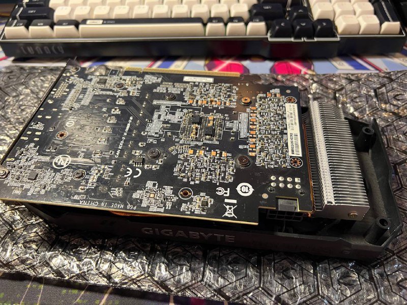 Gigabyte GTX 1650 видеокарта 3