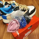 Кроссовки Air Jordan 1 Retro Low Travis Scott Fragment 5