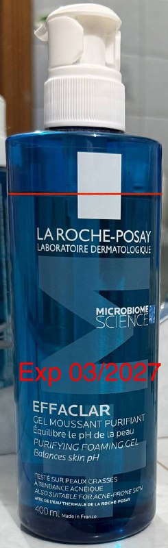 La Roche-Posay Effaclar Gel-Mousse, AXE Deodorant