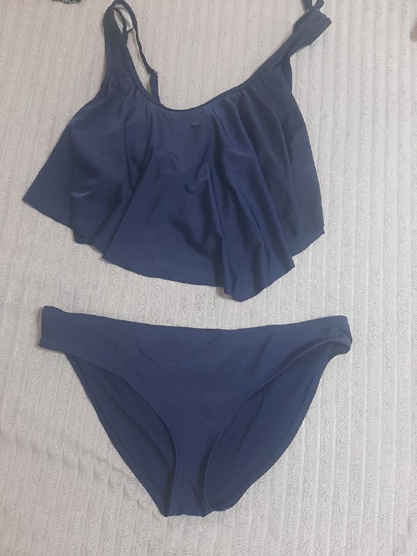 Купальники XL зеленый и синий 3
