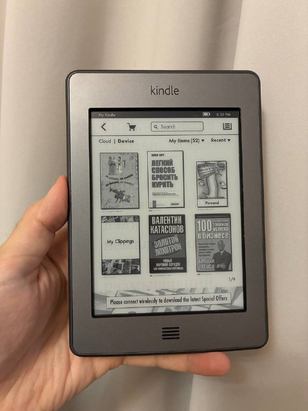 Электронная книжка Kindle Amazon 4 Touch