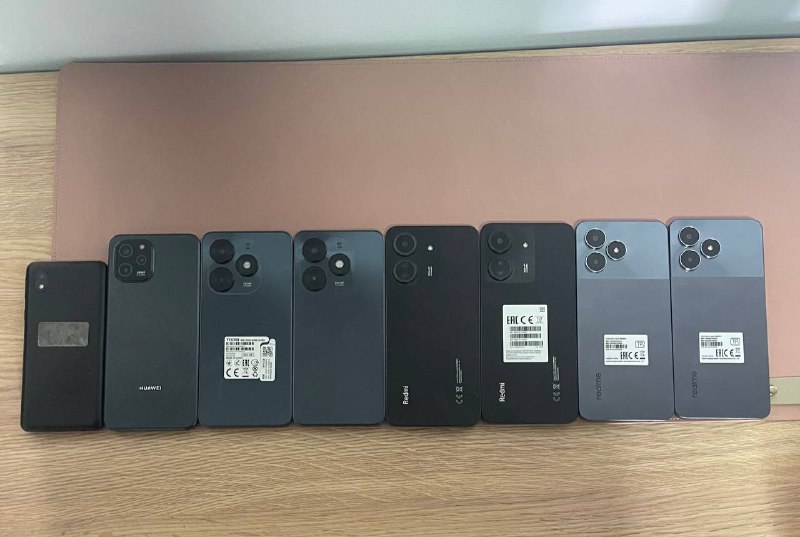 RealMe RMX3834, Redmi 13C, TechoSpark 20C, TechnoSpark Go, Huawei NovaY61, Samsung Galaxy A01 Core