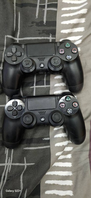 PS4 500GB with 2 controllers and games, PS3 250GB with games 3