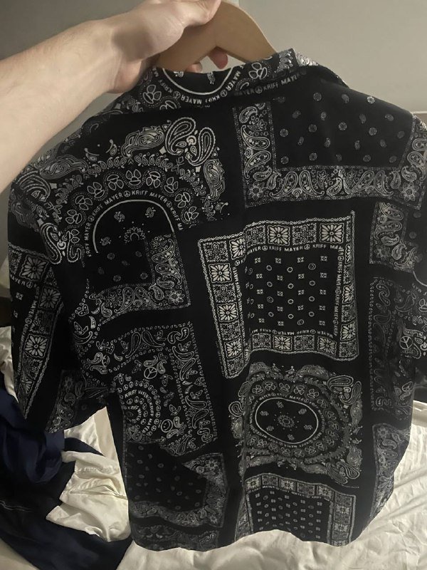 Рубашка в расцветке бандана 2