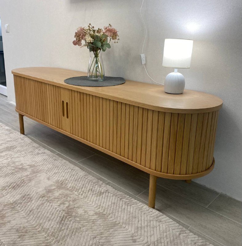 Тв тумба натуральный дуб