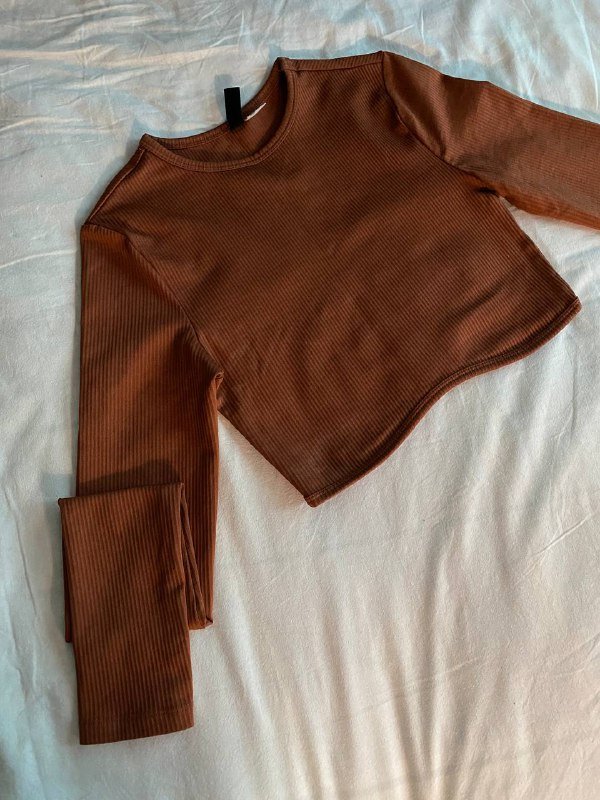 Укороченный лонгслив H&M, размер XS-S 2