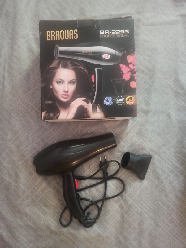 Новый фен Braouas 3000w