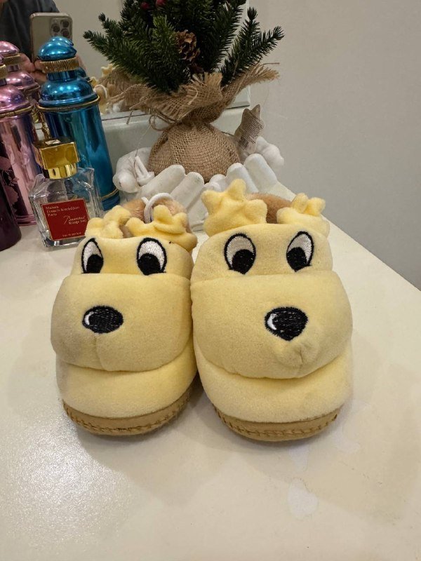 Домашние детские тапочки размер 19-20