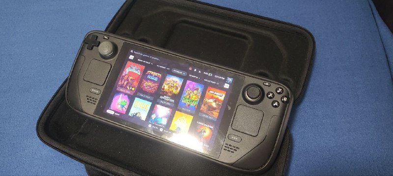 Steam Deck LSD 1 Терабайт, зарядка, чехол, крышка