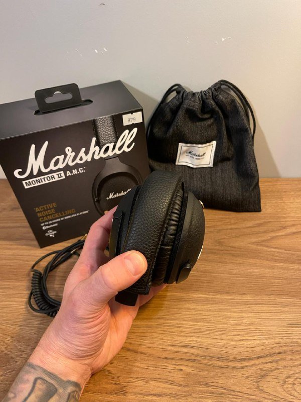 Наушники Marshall Monitor II ANC Black 2