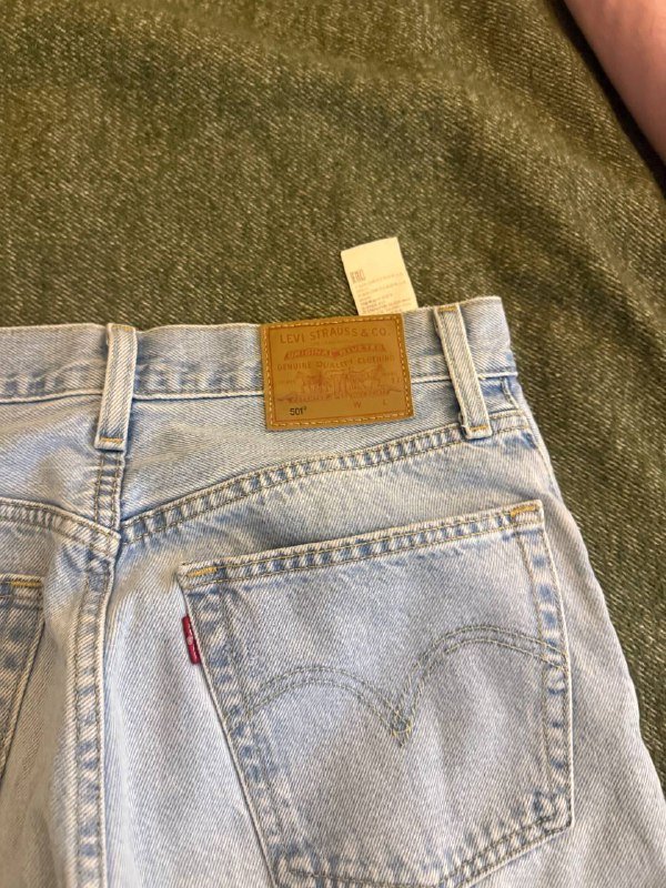 Мужские джинсы Levi's светло-голубые 3