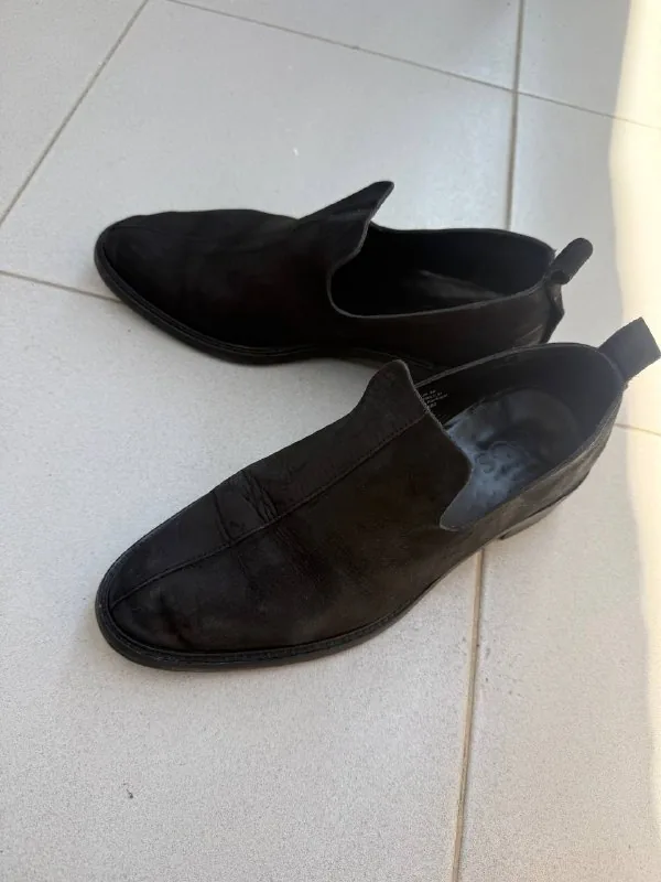 Coss nubuck leather shoes, All Saints shoes 1