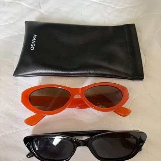 Mango sunglasses, case