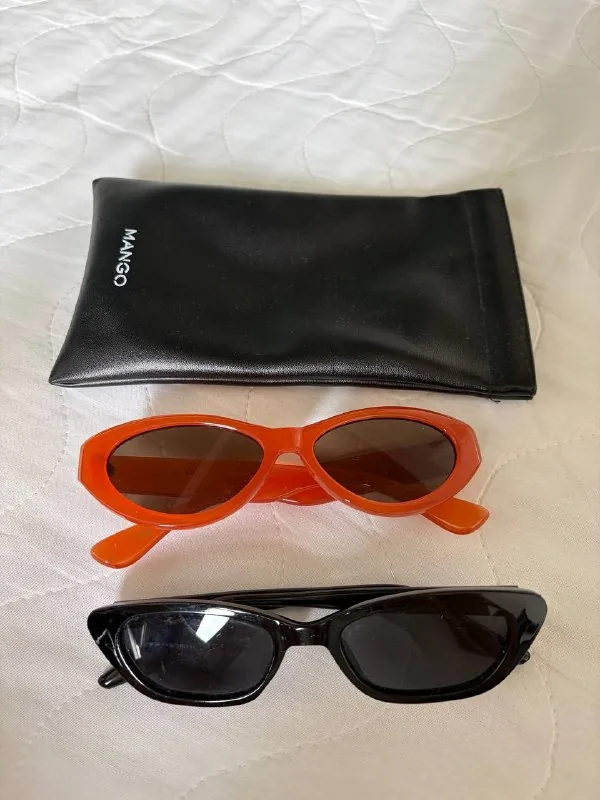 Mango sunglasses, case