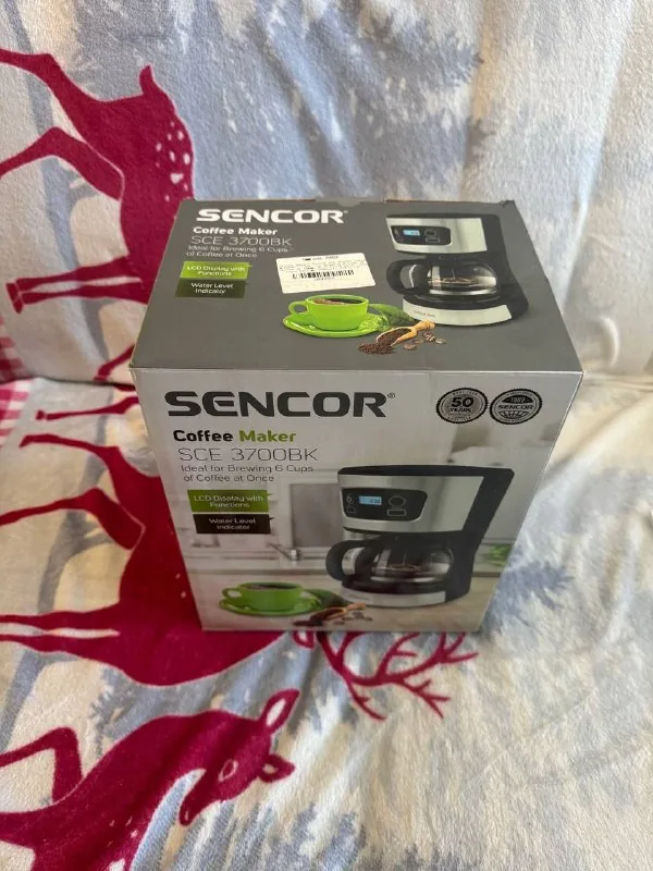 Кофеварка Sencor SCE 3700BK 1