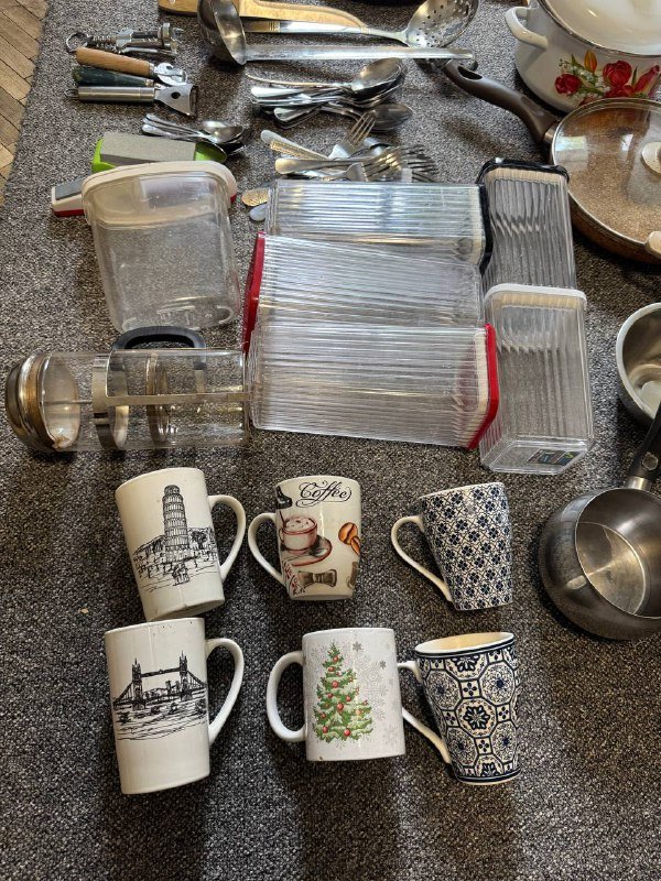 Наборы посуды и кухонная утварь, миксер 5