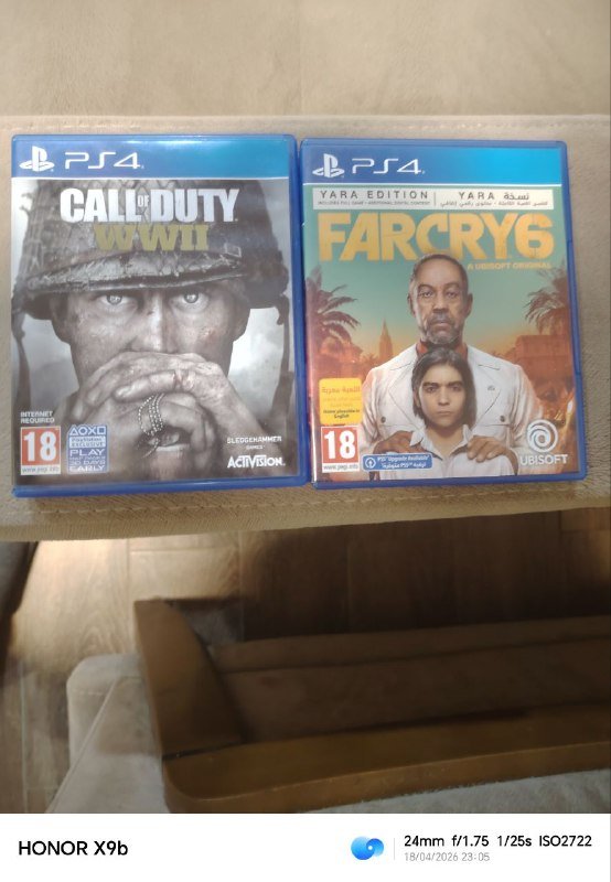 Call of Duty WWII, Far Cry 6 игры для PS4