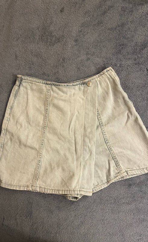 Оранжевый топ, белый льняной, юбка-шорты, футболка, зеленый топ, велосипедки 3