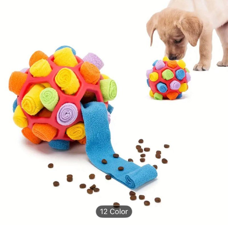 Игрушка для собак нюхательный шар и мишка 3