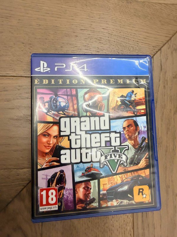 Диск GTA V на PS5 2