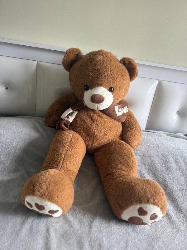 Мягкая детская игрушка медведь большой