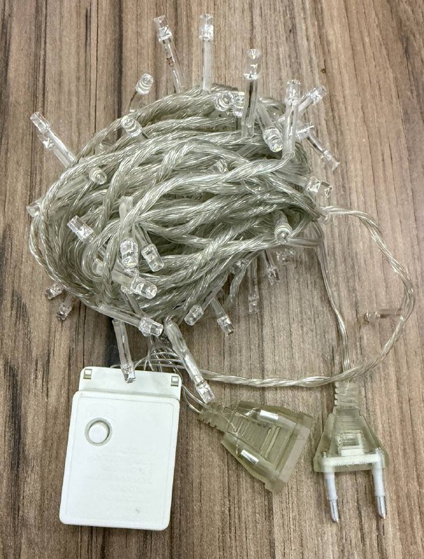 Новогодние гирлянды белого света 2