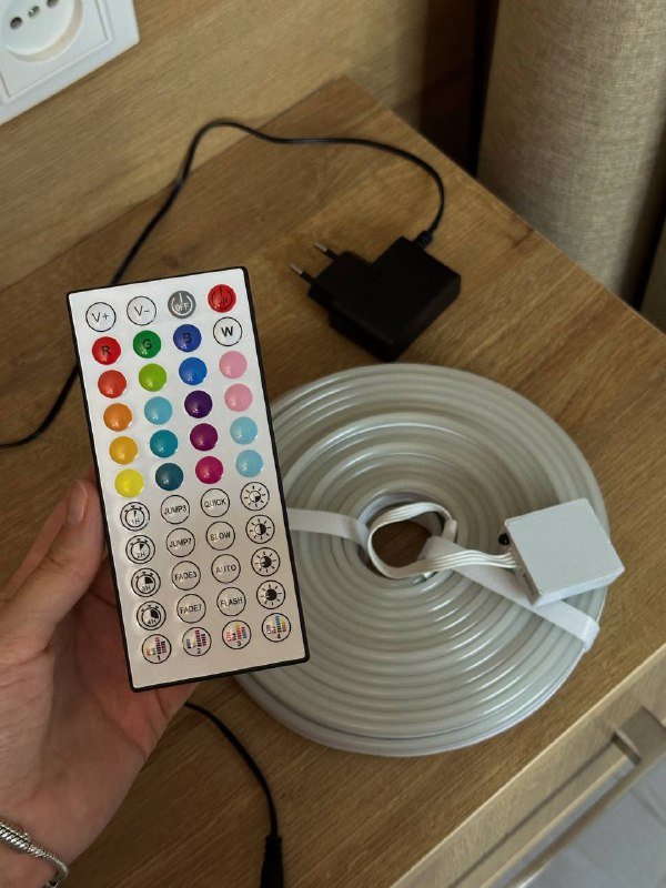 LED неоновая лента RGB 10м 3