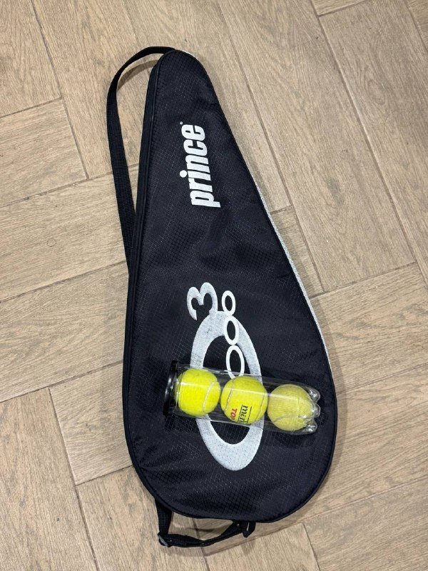 Теннисная ракетка prince, мячики в подарок 2