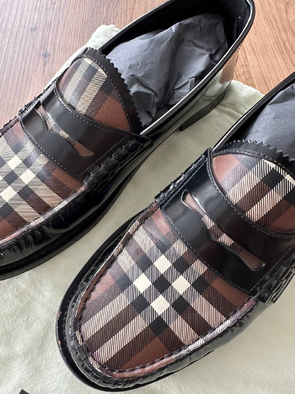 Burberry мужские лоферы 42р 3