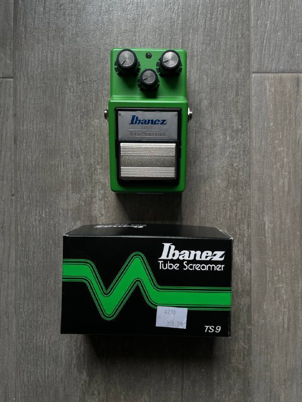 Overdrive педаль для электрогитары Ibanez TS9 Tube Screamer