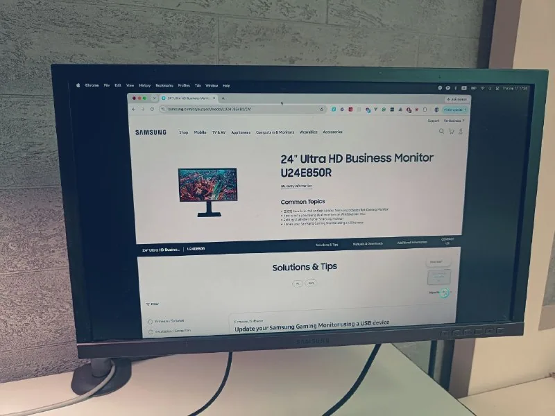 Монитор Samsung U24E850R 24"